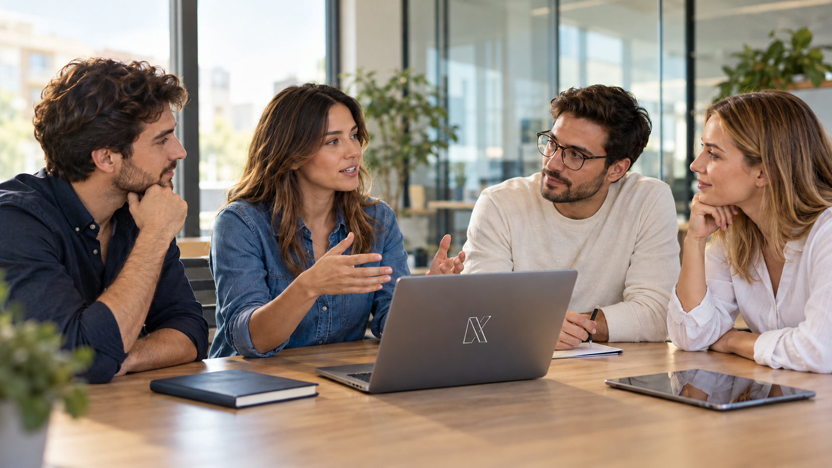 fotografía del equipo de trabajo nexus